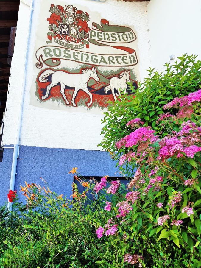 Hotel/Pension Rosengarten Franking Exteriér fotografie
